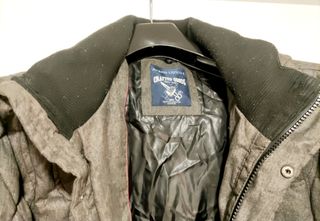 Parka gris Talla 2XL