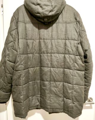 Parka gris Talla 2XL