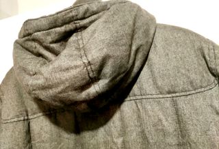 Parka gris Talla 2XL