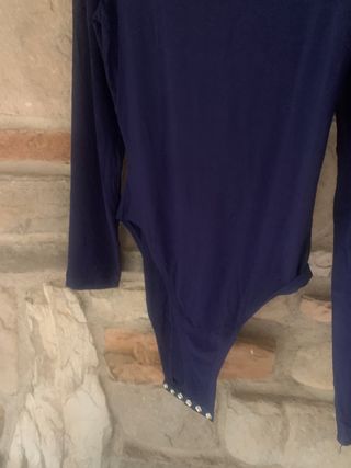 Body La Perla blu con strass