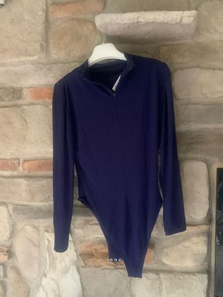Body La Perla blu con strass