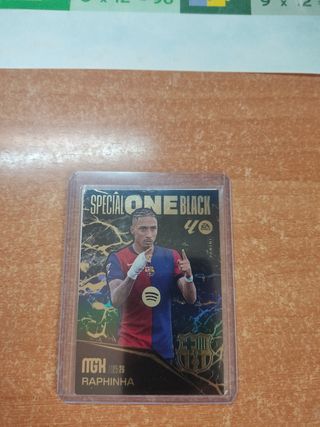Cromo MEGA CRACK 25-25 Raphinha Especial One Black