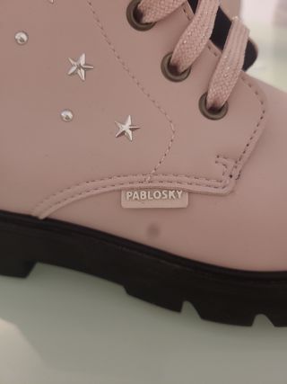 Botines Pablosky niña rosa