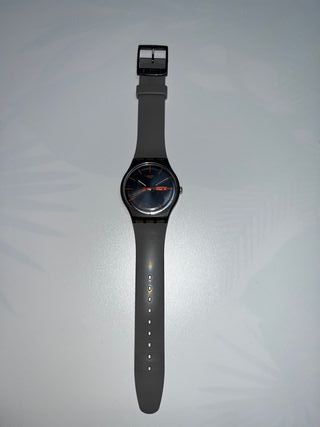 Swatch Gris-Rojo - Reloj