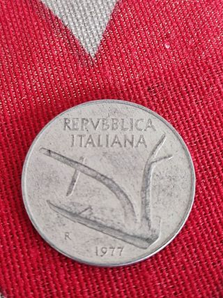 10 Lire Italia 1977 - moneta