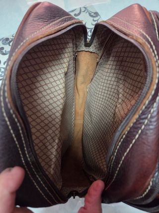 Mochila Marrón cuero 