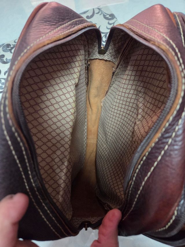 Mochila Marrón cuero