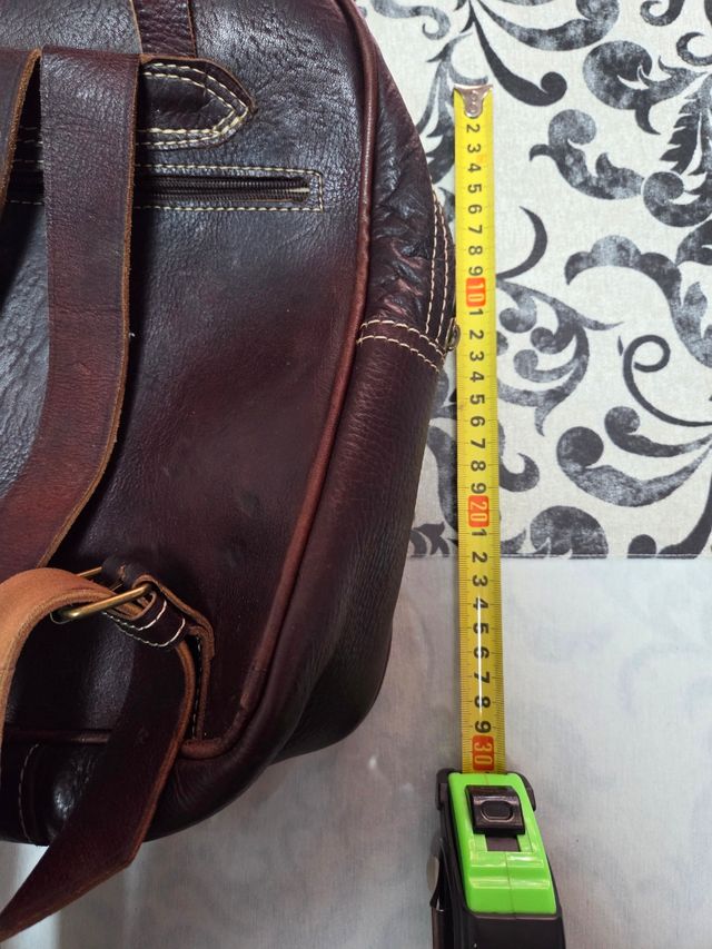 Mochila Marrón cuero