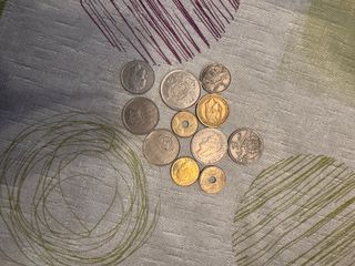 Monedas antiguas pesetas españolas