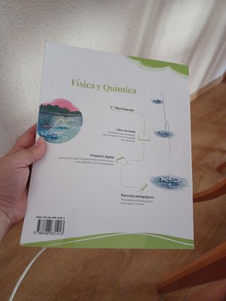 Física y Química 1.º Bachillerato como nuevo