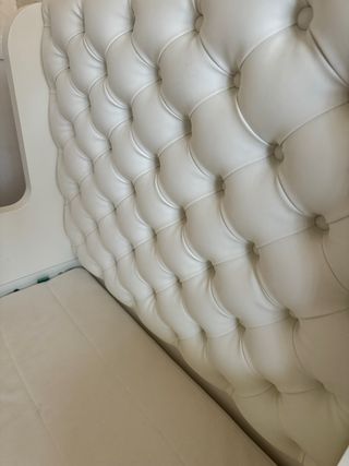 Cama infantil extensible - Cabecero tapizado