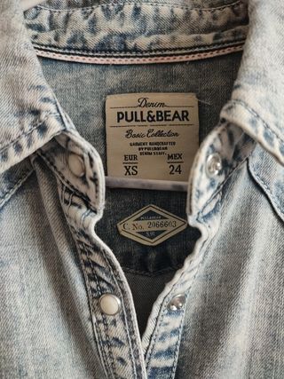 Camisa vaquera Pull&Bear XS