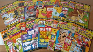 LOTE de 10 Revistas POKEMON de Nintendo Acción