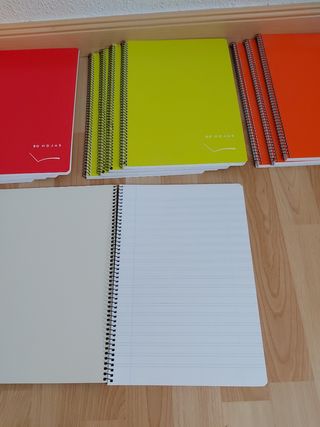 Cuaderno espiral , pauta 3,5 -80 hojas 