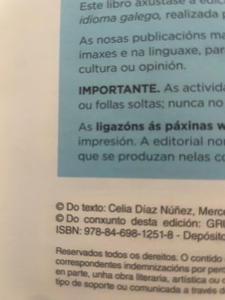 libros 4ESO Lingua Galega e Literatura 4.