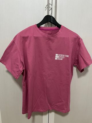 Camiseta rosa - Cherish Time