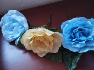 Lote flamenco: pendientes y flores