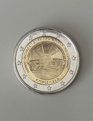 Moneda 2 euros Chipre 🇨🇾 2017