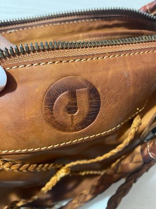 Borsa Charles Jourdan vintage cuoio color caramel