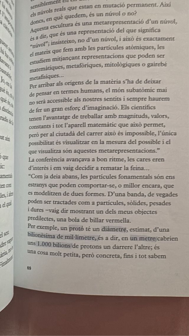 ELS 3 INFINITS: Un llibre de ciència per a gent...