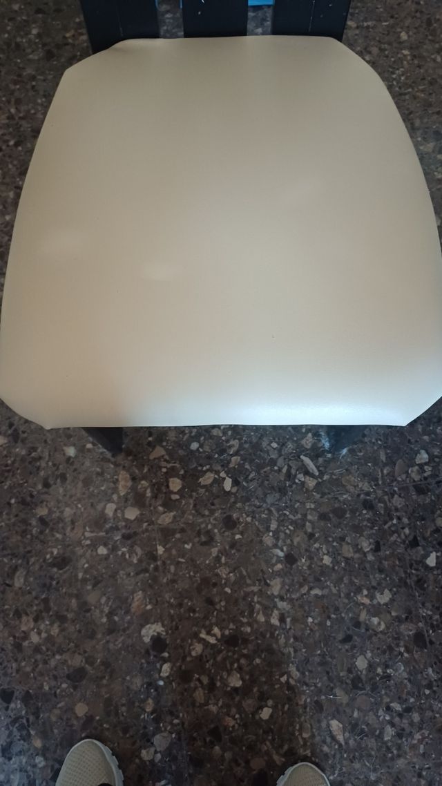 2 Sillas Comedor - Negro & Beige