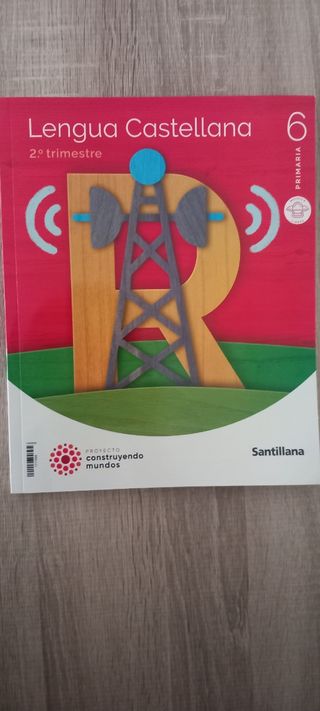 Libro. Sexto de primaria. Lengua Castellana.