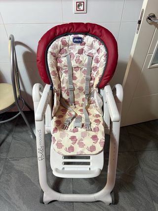 Trona Chicco Polly Progress 5 roja