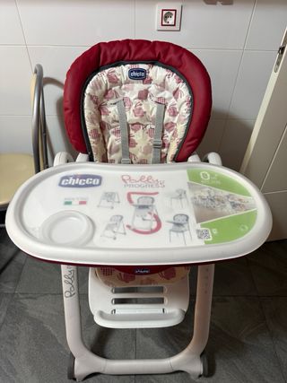 Trona Chicco Polly Progress 5 roja