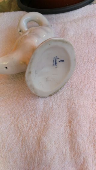 Figura Lladró cisne porcelana