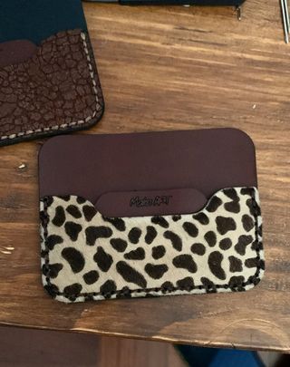 Portafoglio MakeArt - Pelle Marrone e Beige