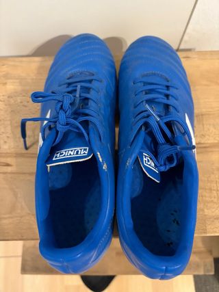 Botas fútbol Munich - Azul