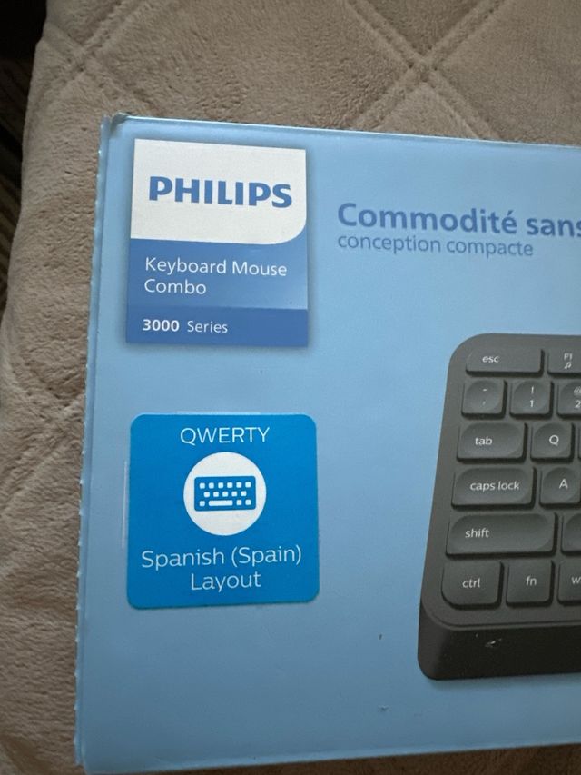 Tastiera e mouse wireless Philips NUOVISSIMI