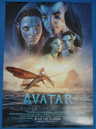 Póster Avatar: El Sentido del Agua