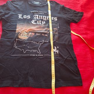 Camiseta Pull&Bear negra - Talla S