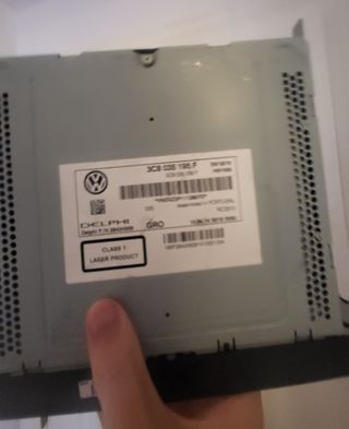 Radio navegador VW original