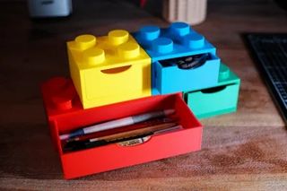 Cajas de construcción apilables 
