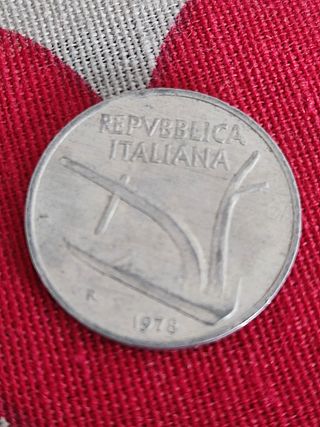 10 Lire Italia 1978 - moneta