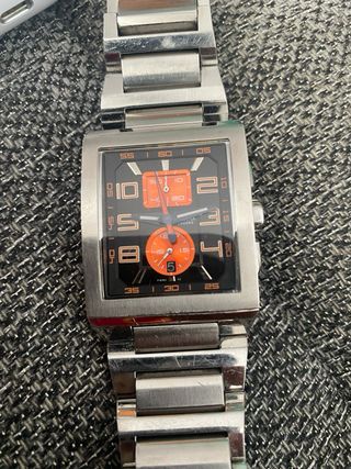 Festina - Reloj cronógrafo naranja