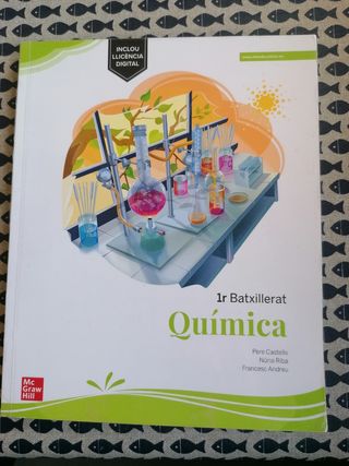 Llibre de Química 1r batxillerat 