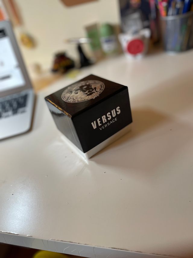 Orologio Versace nero e argento da uomo