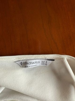 Mono blanco Stradivarius - T.S