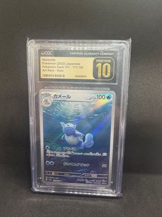 2023 Wartotle Art Rare Pristine 10
