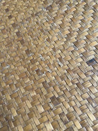 Baúl mimbre - Decoración vintage