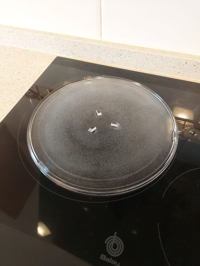 Cristal giratorio microondas