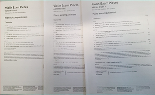 Libros ABRSM Violin Exam Grades 1-3