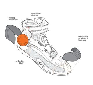 Botas Shima moto: Sistema Atop 
43 uso dos veces 