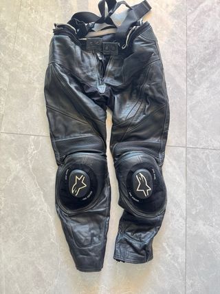 Pantalones moto Alpinestars piel
