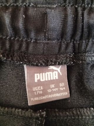 Chándal Puma niño - azul y negro