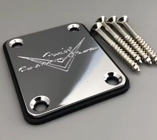 Placa guitarra bajo mástil LOGO FENDER CUSTOM SHOP