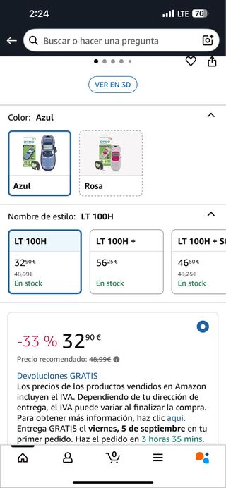 DYMO LetraTag LT-100H: Etiquetadora